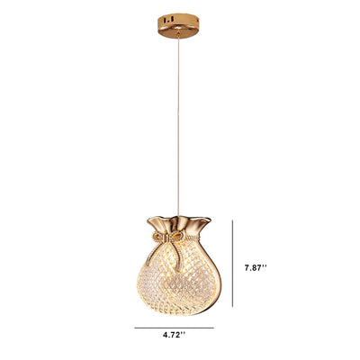 Modern Creative Acrylic Lucky Bag 1-Light Pendant Light