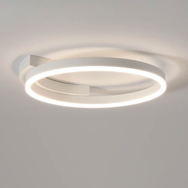 Modern Minimalist Round 1-Light LED Flush Mount Ceiling Light