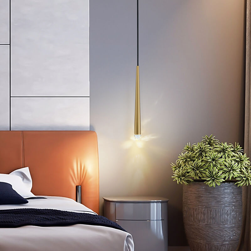 Modern 1-Light Baseball Bat Pendant Light – BulbSquare