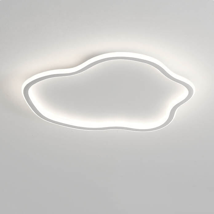 Modern Creative Cloud 1-Light LED Flush Mount Ceiling Light