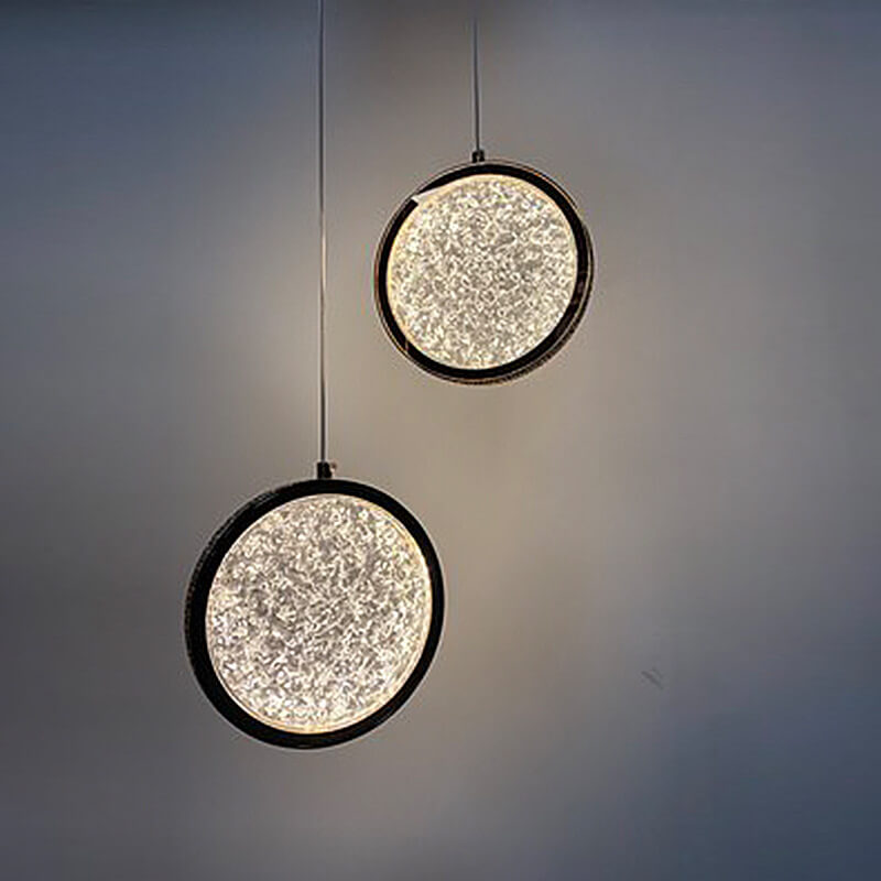 Modern Creative Acrylic Round Shape 1-Light LED Pendant Light