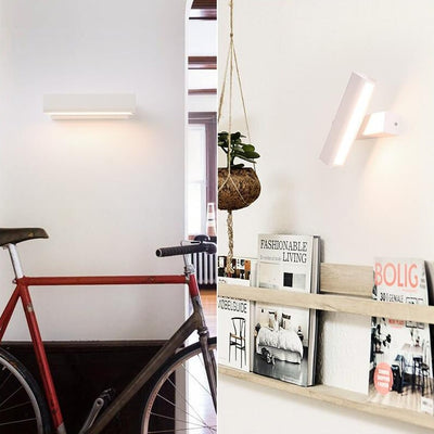 مصباح حائط LED دوار بسيط حديث معدني بخطوط 1 