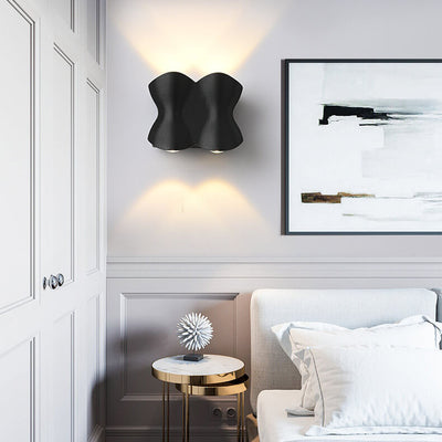 Modern Minimalist Aluminum Waterproof LED Wall Sconce Lamps