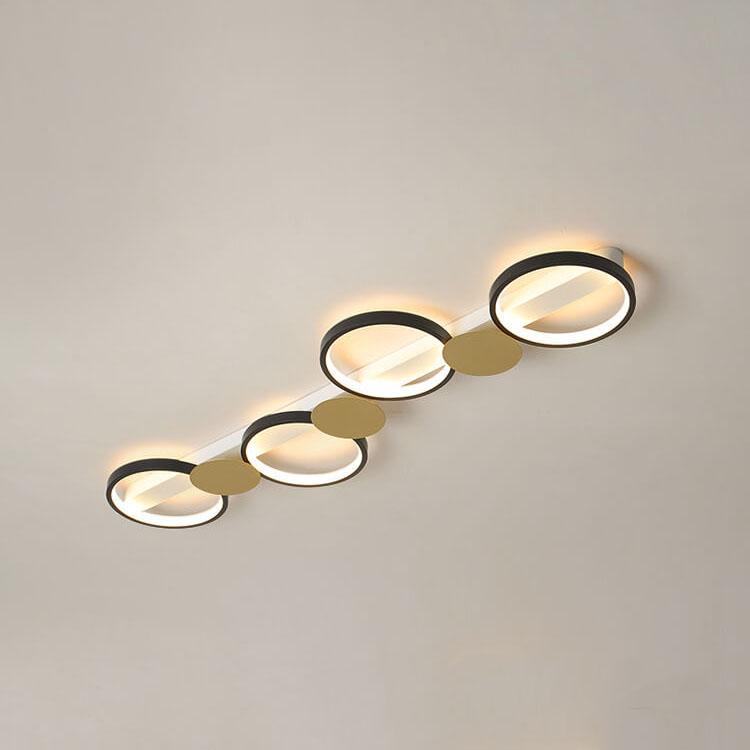 Moderne runde LED 3/4/5 Licht LED Deckenleuchte 
