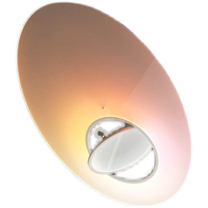 Lámpara colgante artística LED de 1 luz acrílica Saturno satélite galaxia 
