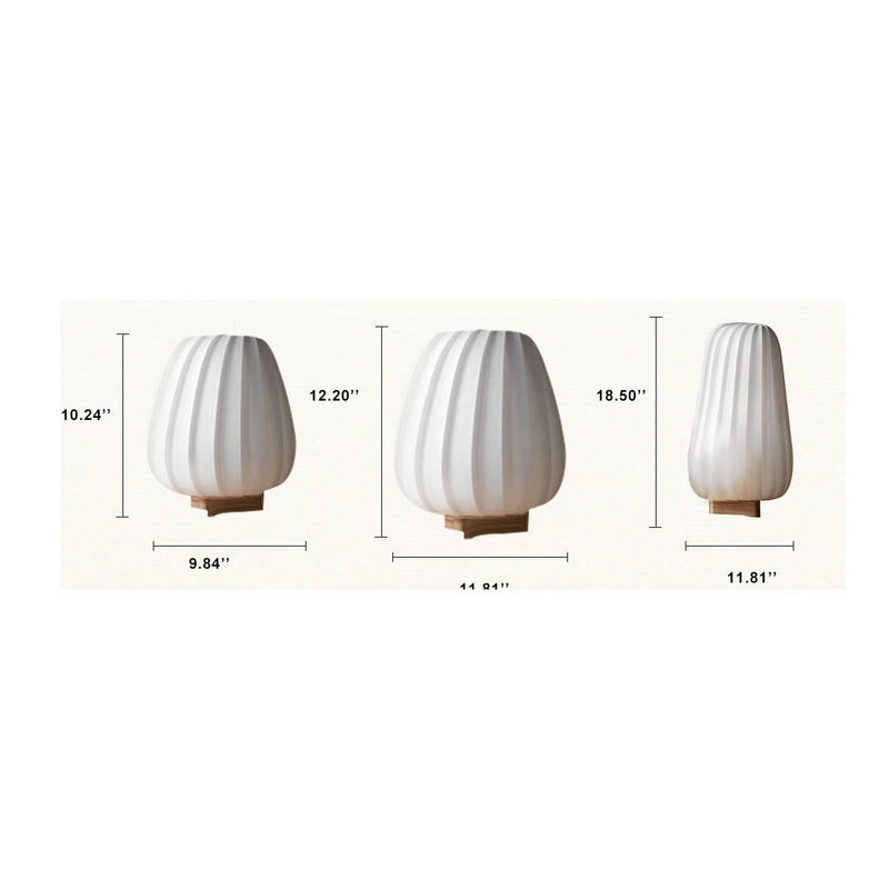 Modern Fabric 1-Light Globe LED Table Lamps