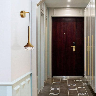 Post-modern Creative Horn Shape 1-Light Wall Sconce Lamp