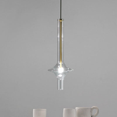 Post-modern Creative Glass 1-Light LED Pendant Light