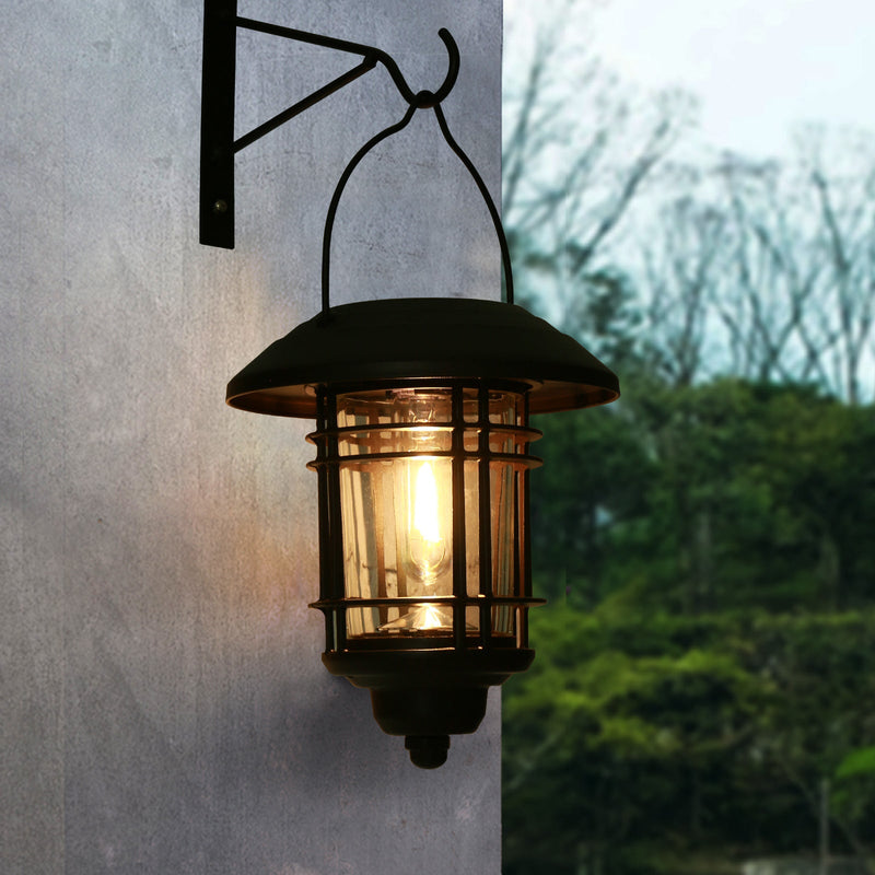 Solar Outdoor Waterproof Induction LED Decorative Wall Sconce Lamp