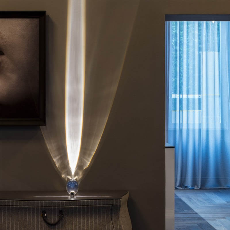 Creative Crystal Angel Eye 1-Light LED Table Lamp