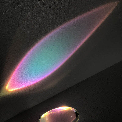Creative Crystal Angel Eye 1-Light LED Table Lamp