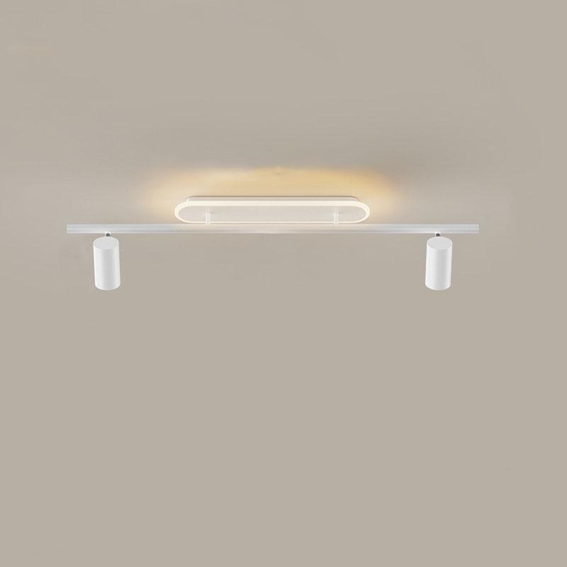 Modern Minimalist Tubular 5-Light LED Track Light