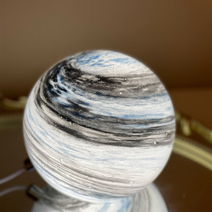 Lampe de table LED moderne et créative Planet Orb 