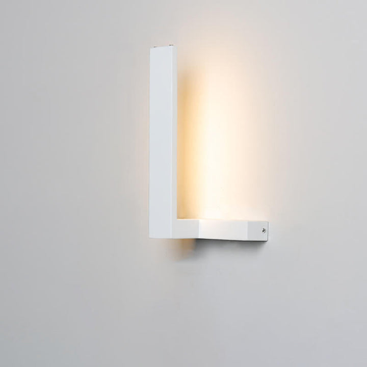 Moderne minimalistische dekorative rechteckige Eisen-Acryl-LED-Wandleuchte 