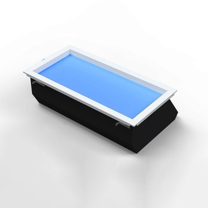 Plafonnier LED encastré bleu ciel moderne minimaliste intelligent en métal pour salon 