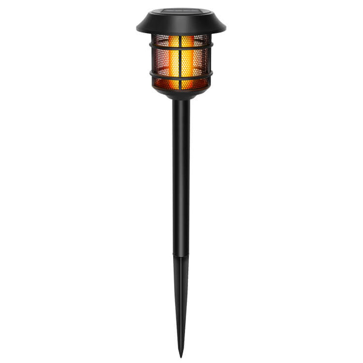 Lampe de simulation solaire à flamme LED Lampe de sol décorative d'extérieur 
