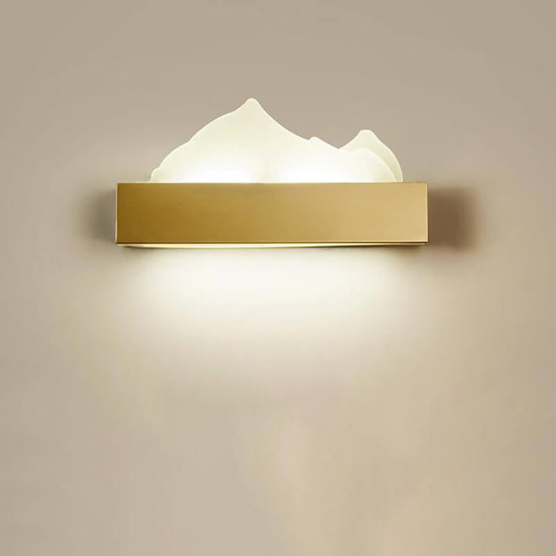 Creative Acrylic Chinese Iceberg Design LED Wall Sconce Lamp