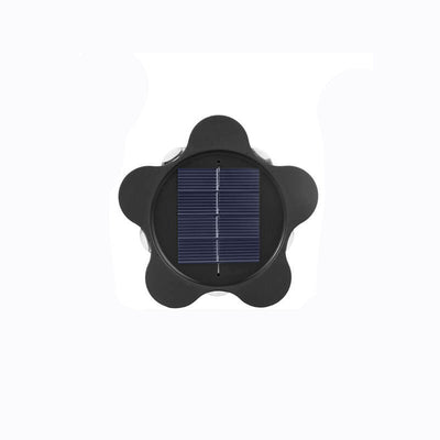 Lampe murale décorative étanche moderne pour extérieur en prune solaire 