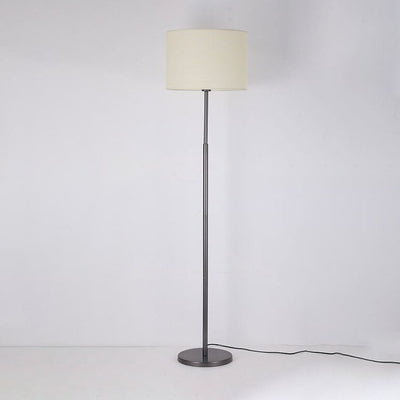 Nordic Simplicity Drum Cone Shade Linear 1-Light Standing Floor Lamp