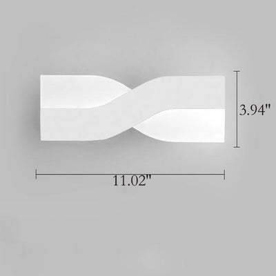Nordic Post-modern Minimalist Rectangular Rotatable LED Wall Sconce Lamp