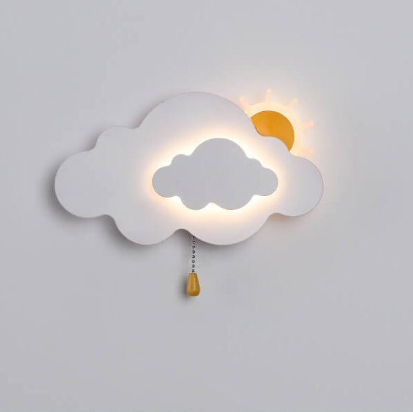 Cartoon kreative Wolken Acryl LED Wandleuchte Lampe 