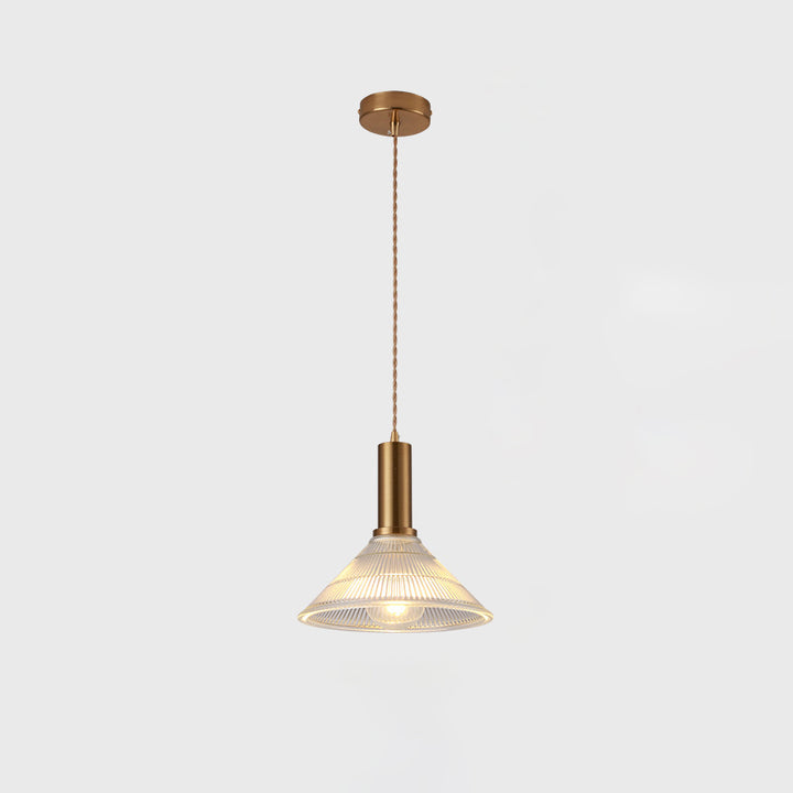 Nordic Decorative Wrought Iron Glass 1-Light Pendant Light