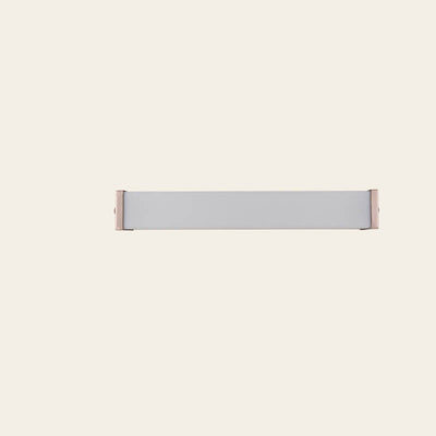 Modern Minimalist Rose Gold Square Strip Acrylic LED Wall Sconce Lamp