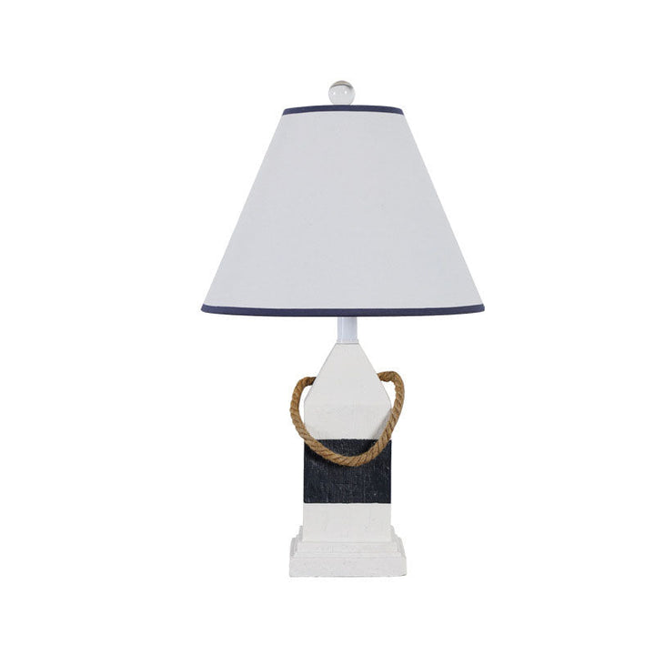 Europäische Vintage Tischlampe aus einfarbigem Kunstharz mit 1 Leuchte 