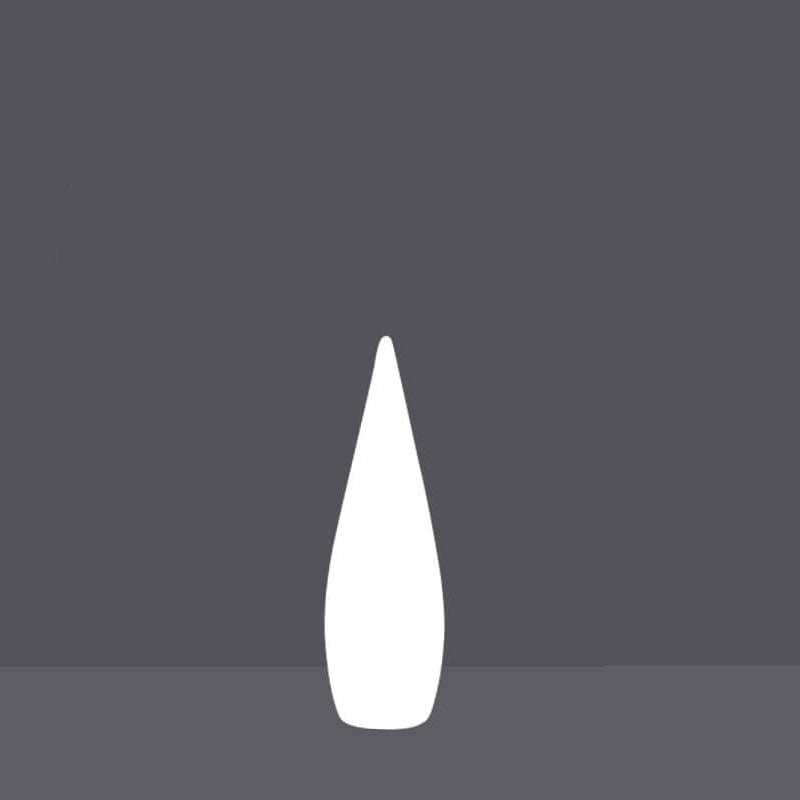 Solar Water Drop Shape PE Outdoor Patio Decorative Floor Lamp