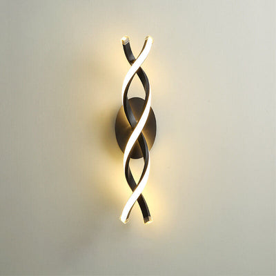 Scandinavian Creative Lines Note LED Wall Sconce Lamp