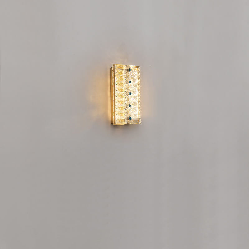 مصباح حائط LED بتصميم شريط كريستالي فاخر 