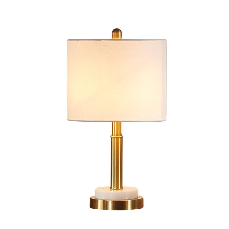 Modern Minimalist Full Copper 1-Light Table Lamp