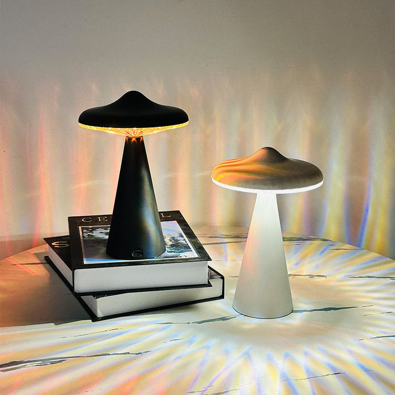 Modern Creative UFO USB Rechargeable LED Night Light Table Lamp