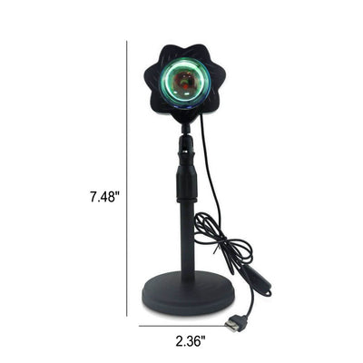 RGB 16 Color Remote Control LED Projector Mood Light Floor Lamp