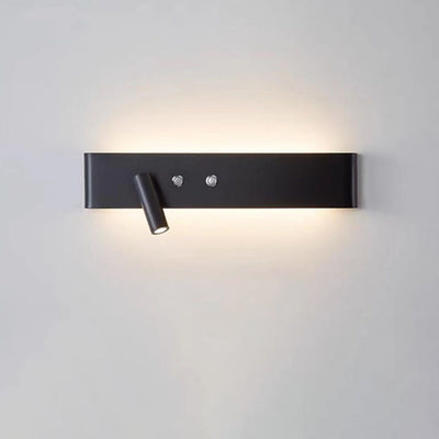 Moderne minimalistische rechteckige Aluminium-Eisen-LED-Wandleuchte 