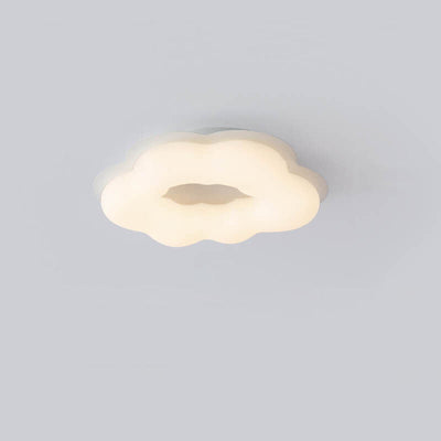 Modern Minimalist Colorful Clouds PE LED Flush Mount Ceiling Light