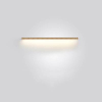 Japanese Simple Solid Wood Strip LED Wall Sconce Lamp