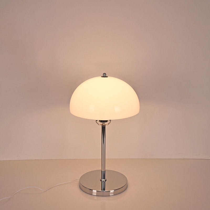 Nordic Vintage Clear Dome Acrylic LED USB Table Lamp