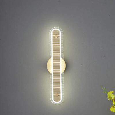 Moderne minimalistische drehbare LED-Wandleuchte