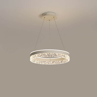 Modern Minimalist Ring Hollow Design LED Chandelier
