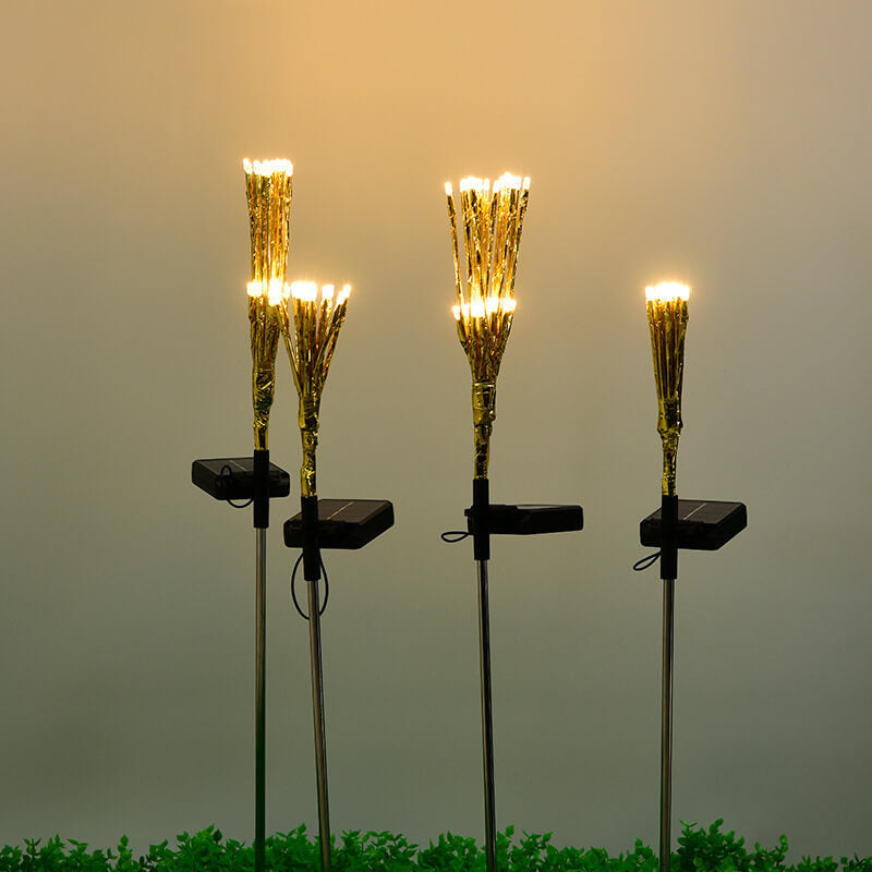 Moderne Solar-Rasen-LED-Gartenboden-Einsatz-Landschaftslicht-Feuerwerks-Lichter im Freien 