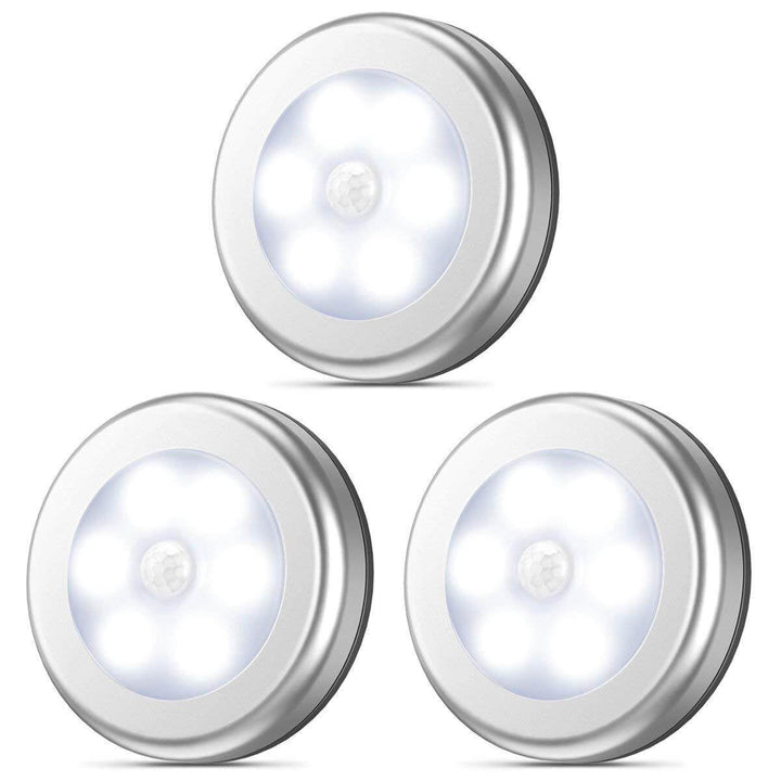 Lampe murale à LED ronde avec détection intelligente du corps humain 