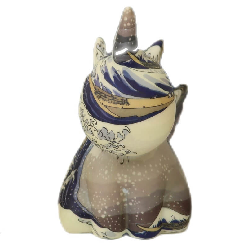 Creative Unicorn Painted 3D Printed LED Night Light Table Lamp