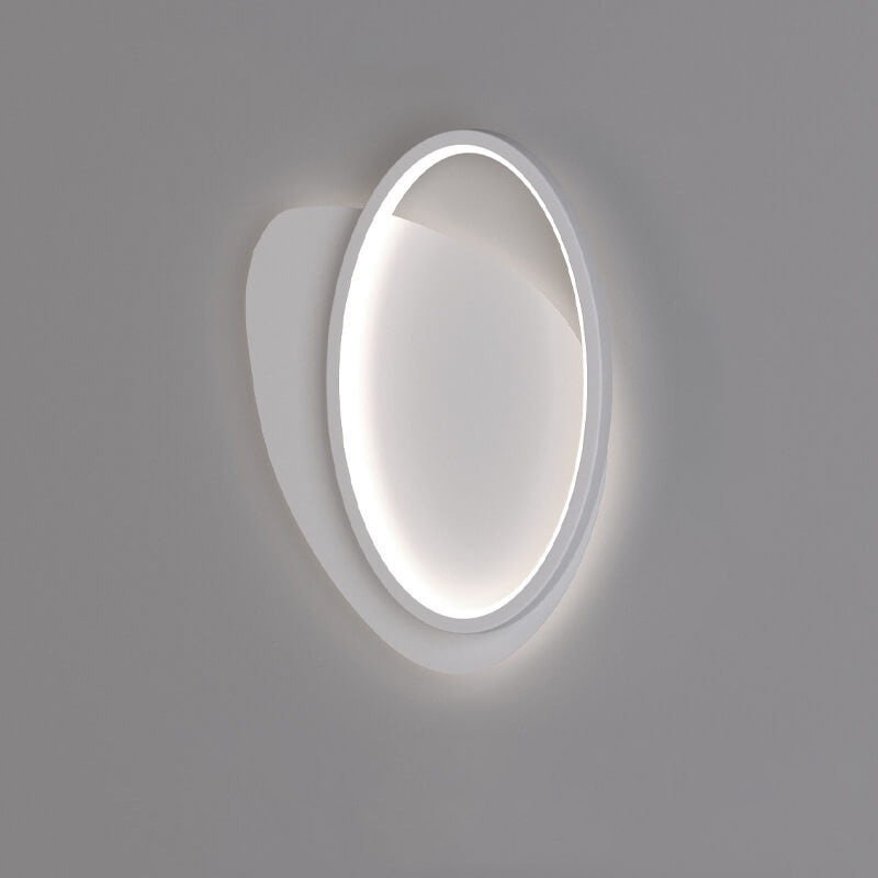 Creative Oval Dislocation Design LED Wall Sconce Lamp