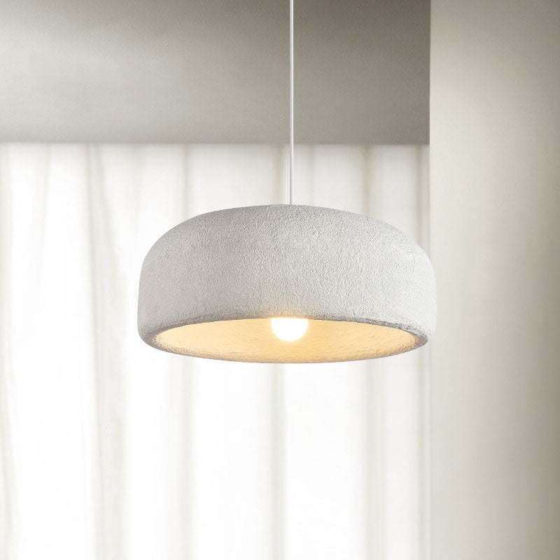 Modern Minimalist Resin Dome 1-Light Pendant Light