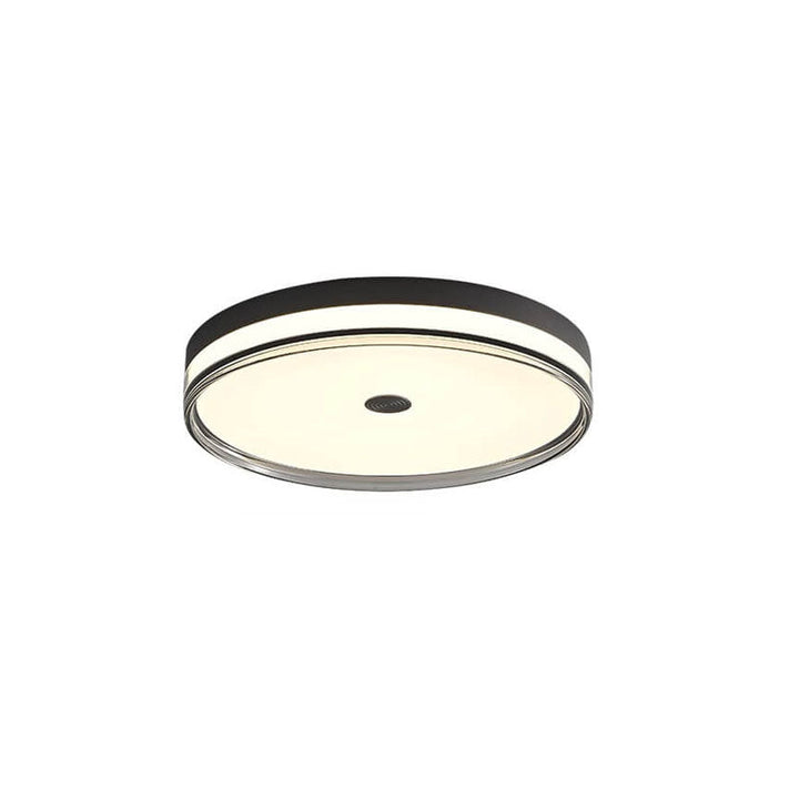 Plafonnier circulaire LED encastré de luxe, lumière moderne, tout en cuivre 