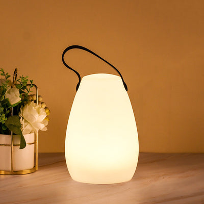 Moderne kreative einfache USB wiederaufladbare tragbare LED-Tischlampe mit 16 Farbwechseln 