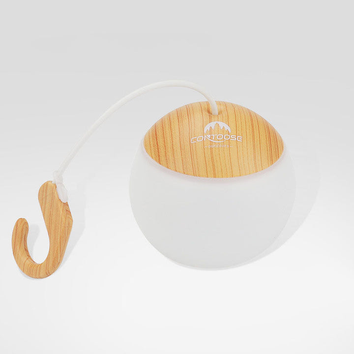 Modernes, minimalistisches, aufhängbares USB-aufladbares Outdoor-LED-Campingzeltlicht 