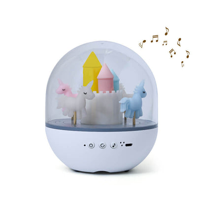 Creative Carousel Octavo Bluetooth Kids Night Light Table Lamp