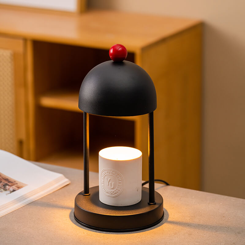 Modern Simple Iron Dome 2-Light Melting Wax Table Lamp